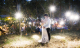 Wedding light painting