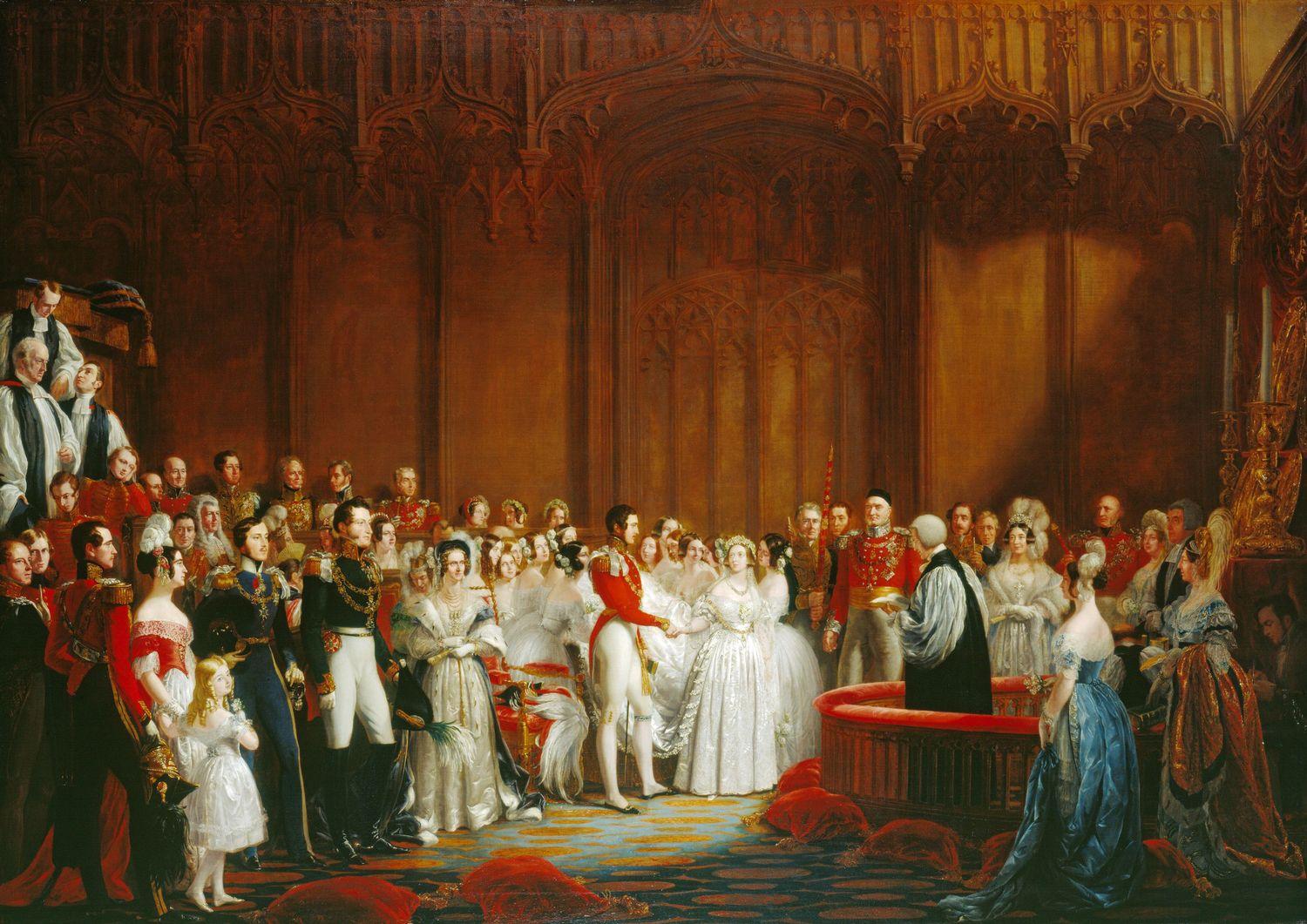 why are wedding gowns white? a history 3 Victoria Albert Wedding