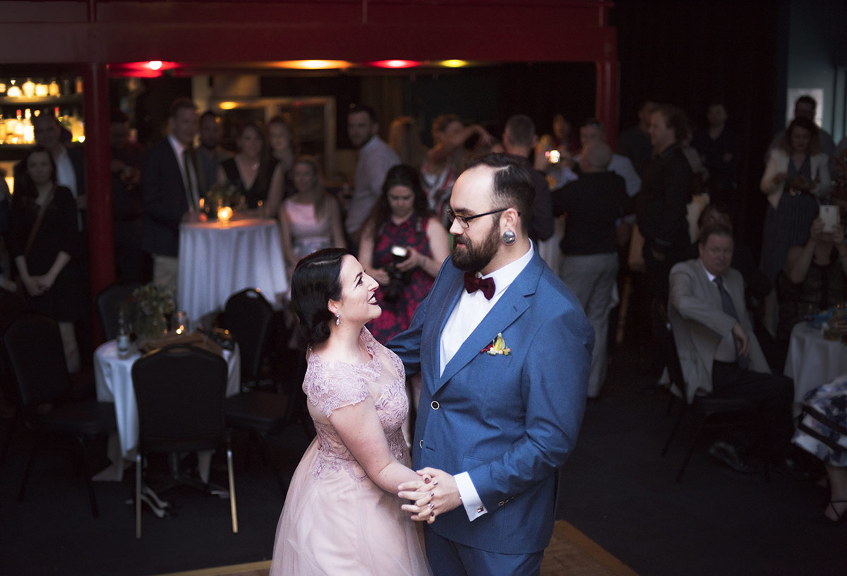 First dance at the Nexus Arts center