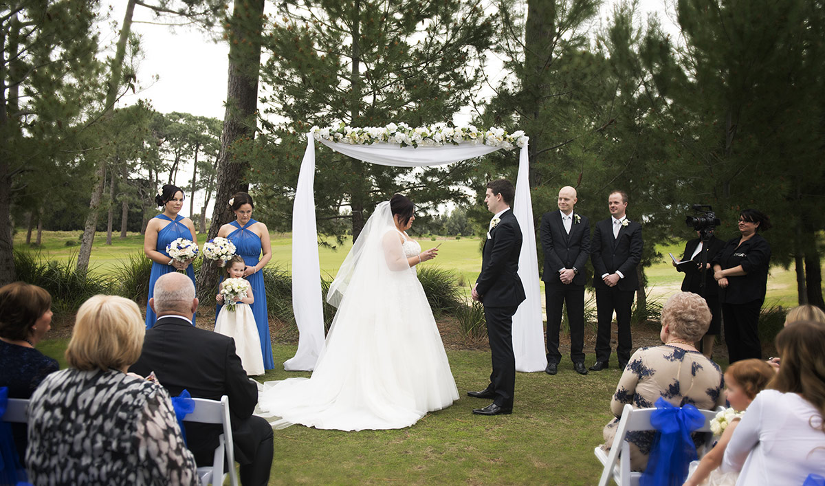 glenelg golf club 7 Glenelg Golf Club Wedding Ceremony