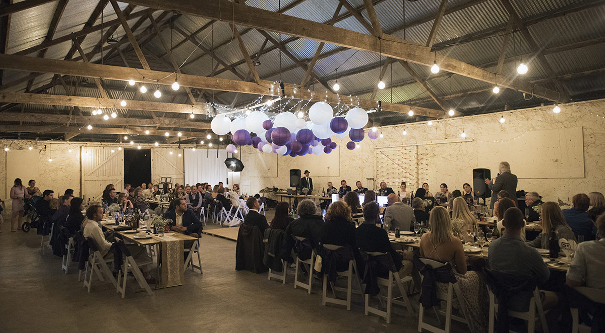Uraidla Show Hall Wedding reception