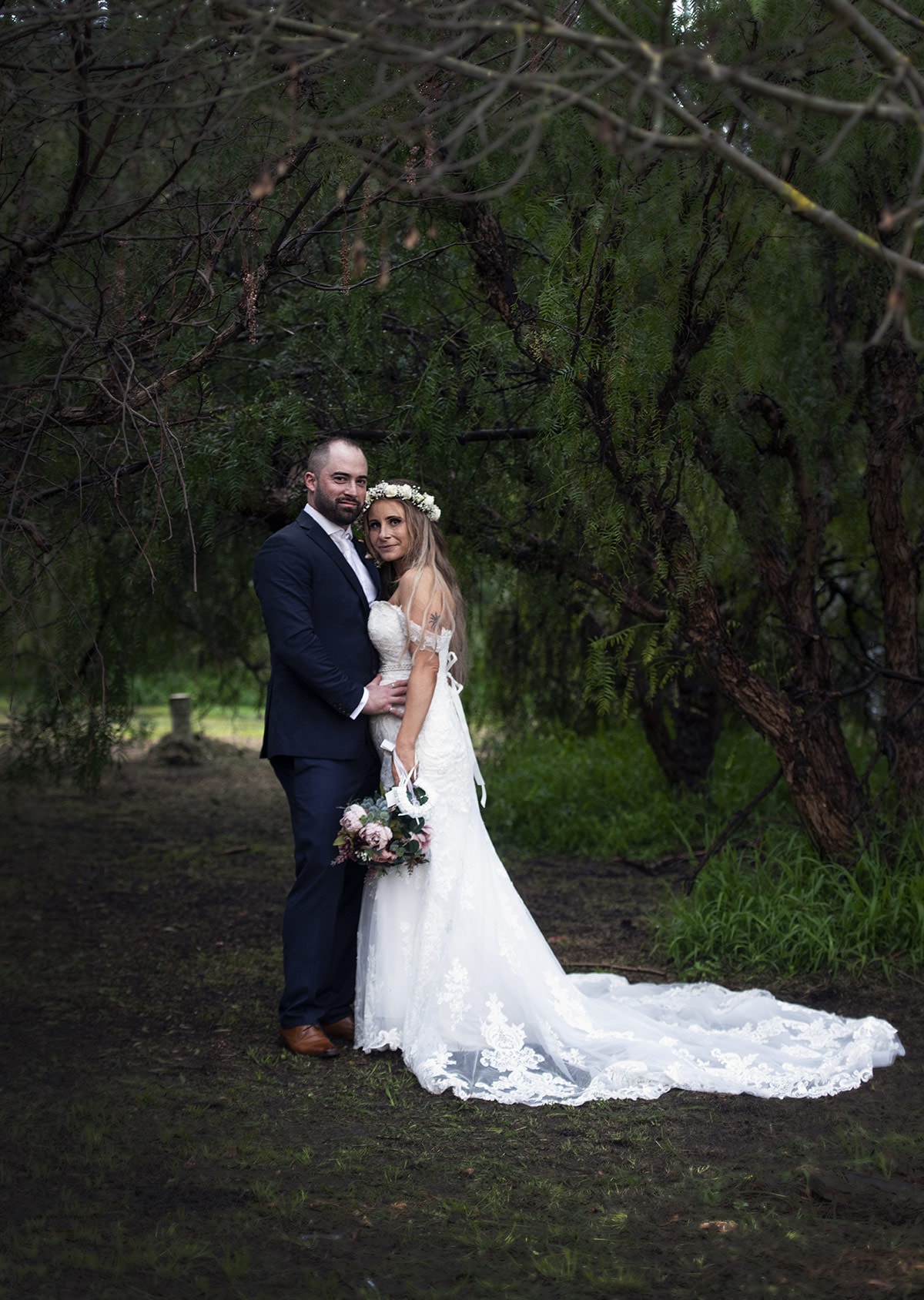 pepper tree cafe wedding - amanda & daniel 131 Under the trees