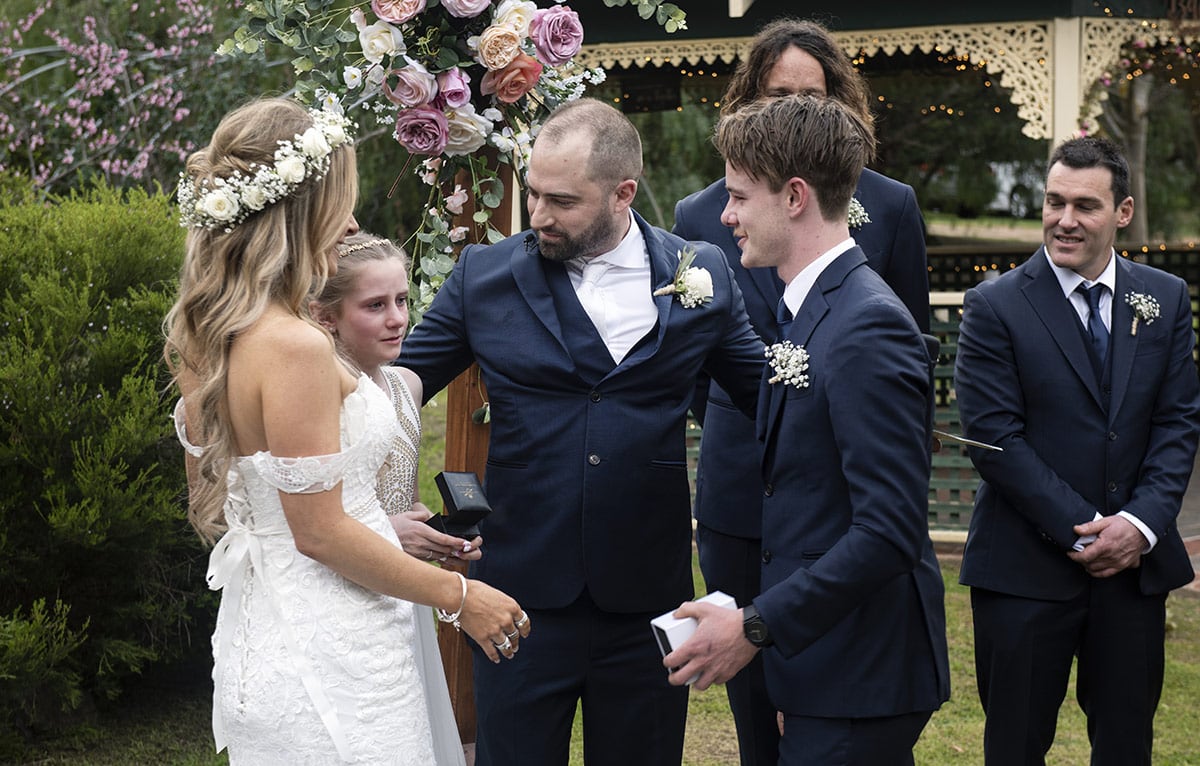 pepper tree cafe wedding - amanda & daniel 119 Family Hug