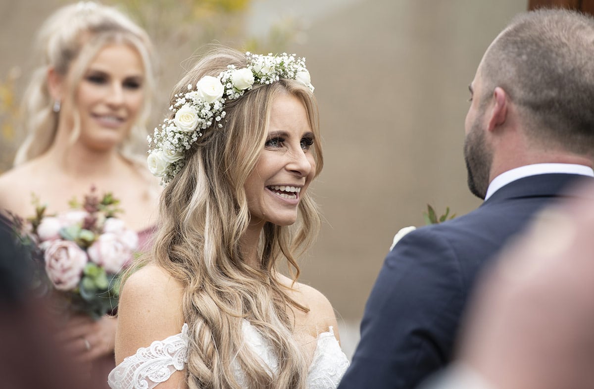5 important questions to ask your wedding photographer 4 Smiling Bride