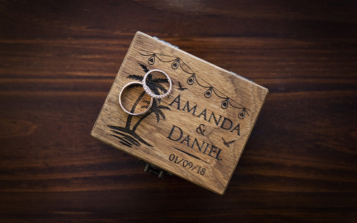 pepper tree cafe wedding - amanda & daniel 79 Wedding Rings