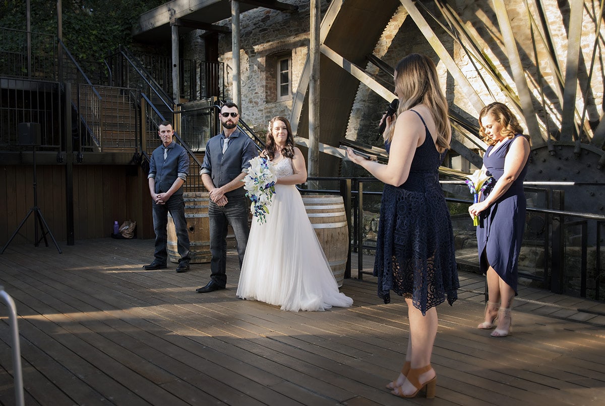 bridgewater mill 5 Bridgewater Mill Wedding Ceremony