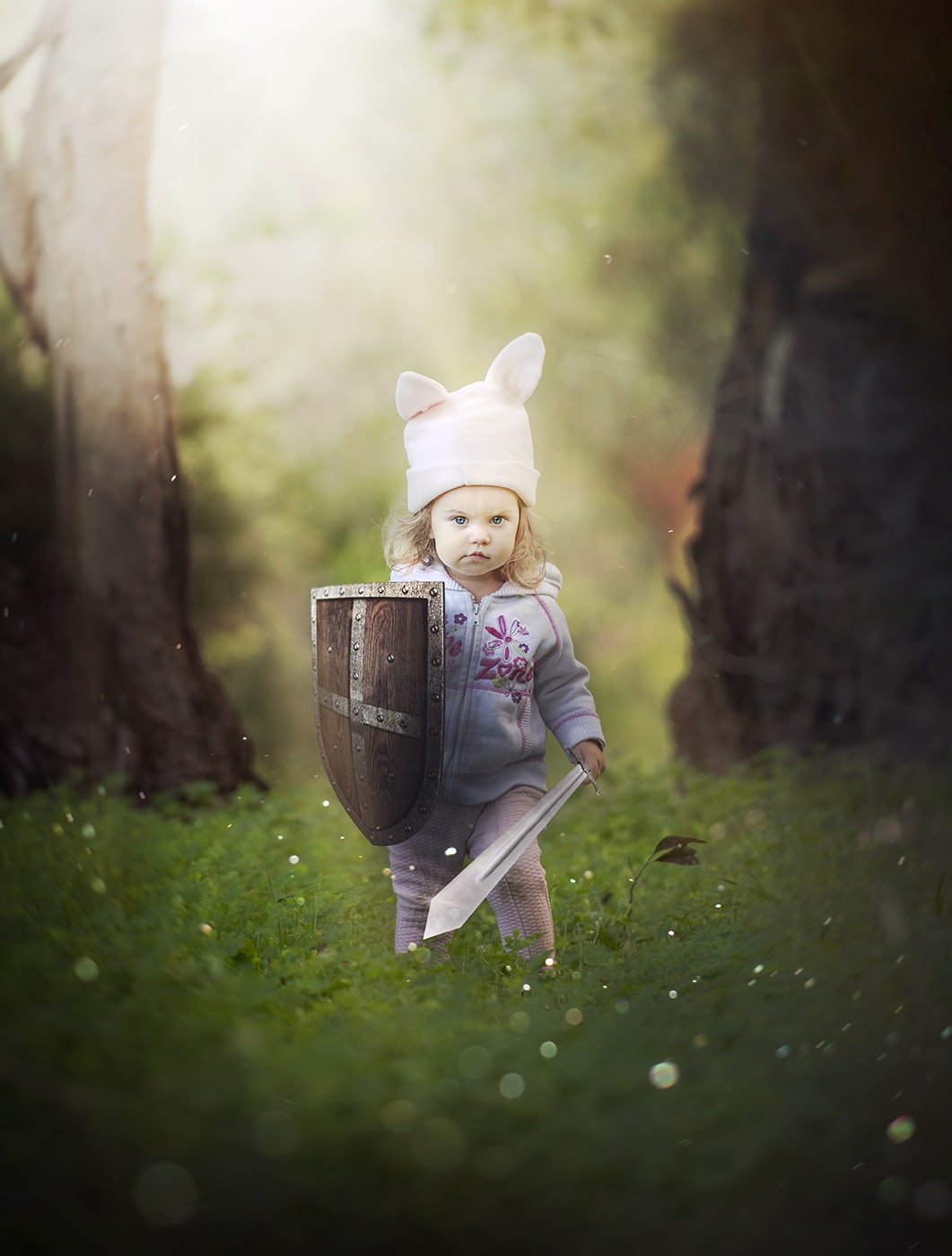chloe's midwinter photoshoot 7 toddler knight