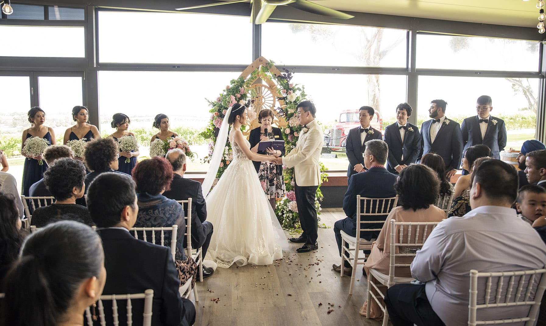 big list of mclaren vale wedding venues 10 Mollydooker wines wedding ceremony
