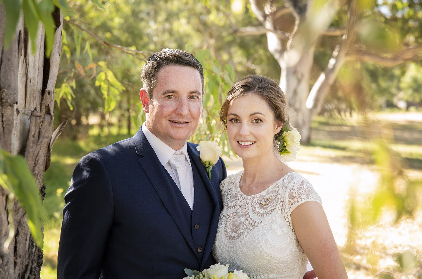 serafino wines wedding - claire & arron 56 Bridal couple portrait