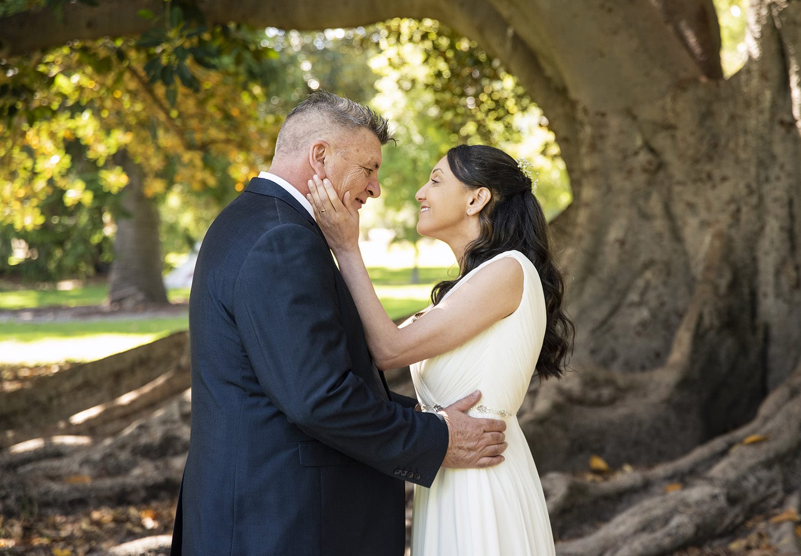 botanic park wedding - naz & peter 20 Married now!
