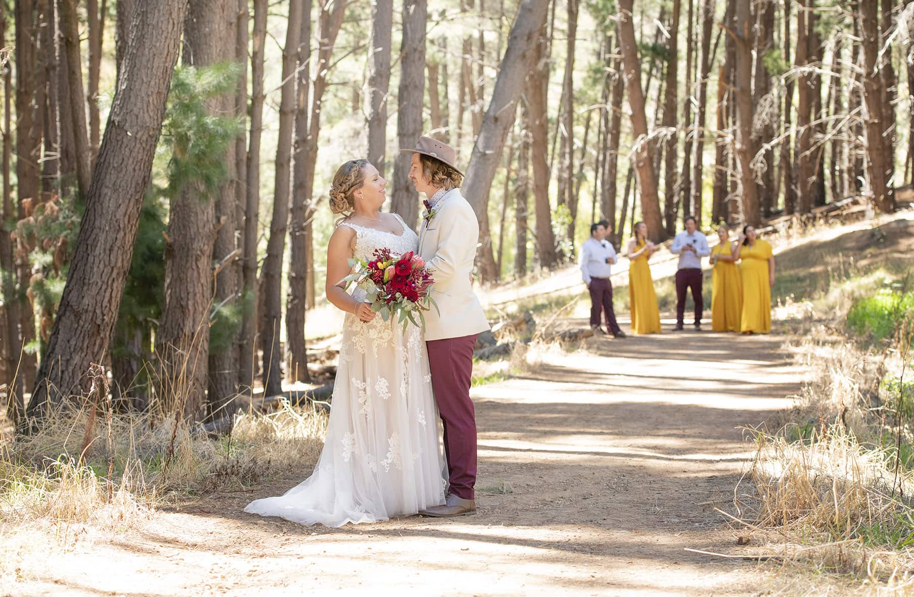 old oval estate wedding - suzie & jay 86 bride and groom away from the bridal party
