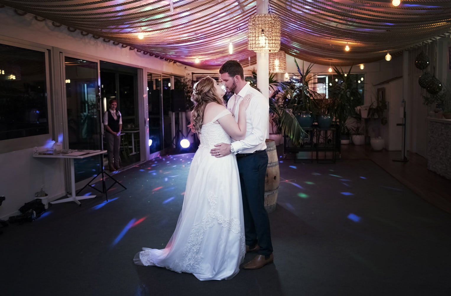 seagrass long point wedding - hobart - georgia & matt 81 First dance at Seagrass Long Point wedding reception