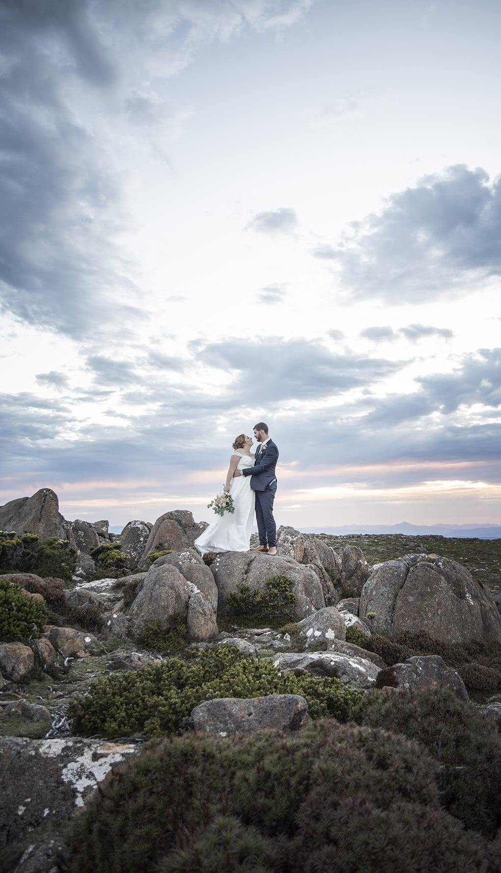 seagrass long point wedding - hobart - georgia & matt 24 Mt Wellington Wedding photo