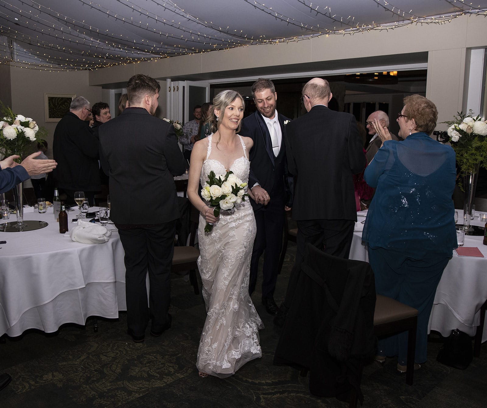 mount lofty house wedding - katrina & lucas 64 Bridal party entrance