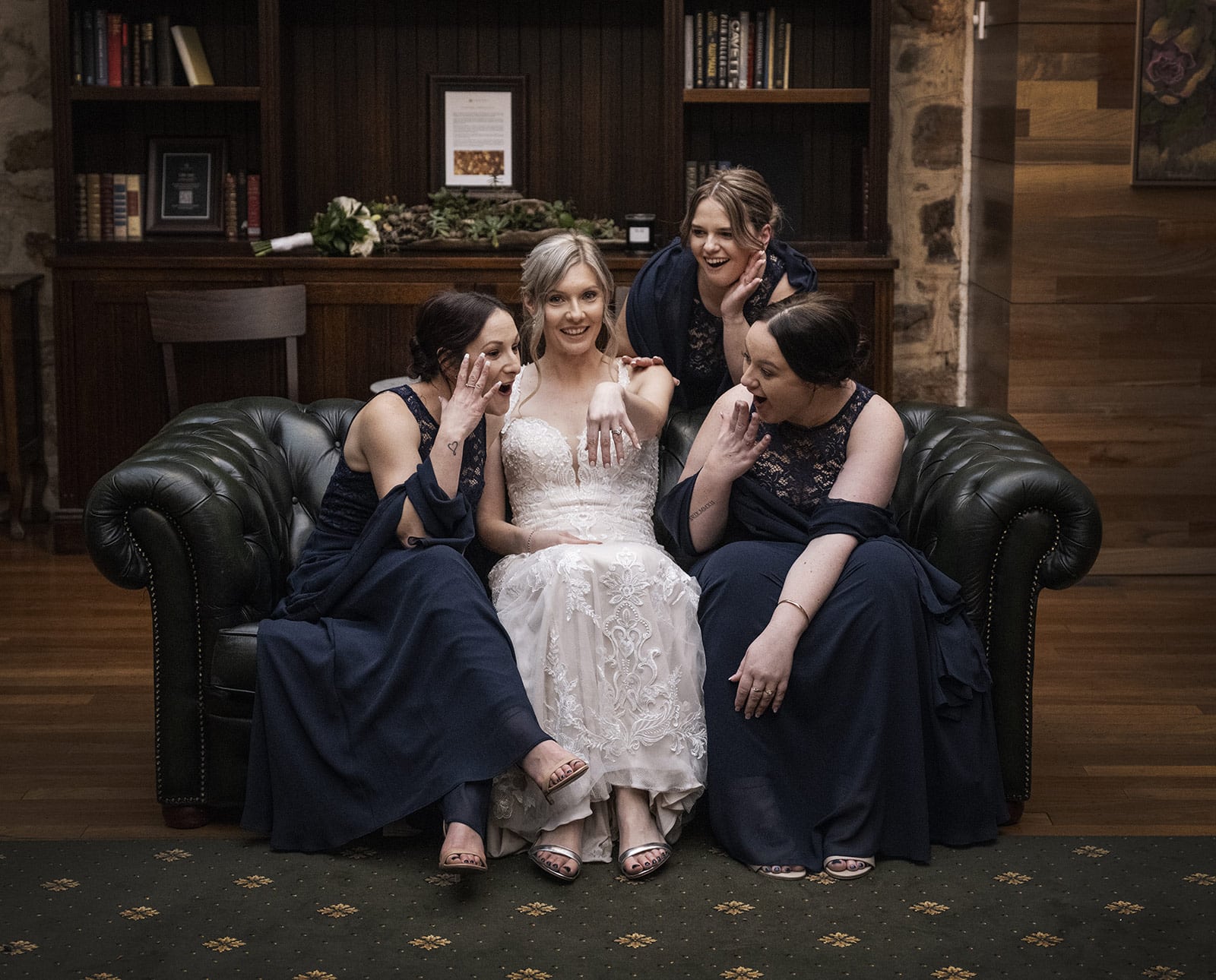 mount lofty house wedding - katrina & lucas 59 Bride and bridesmaids