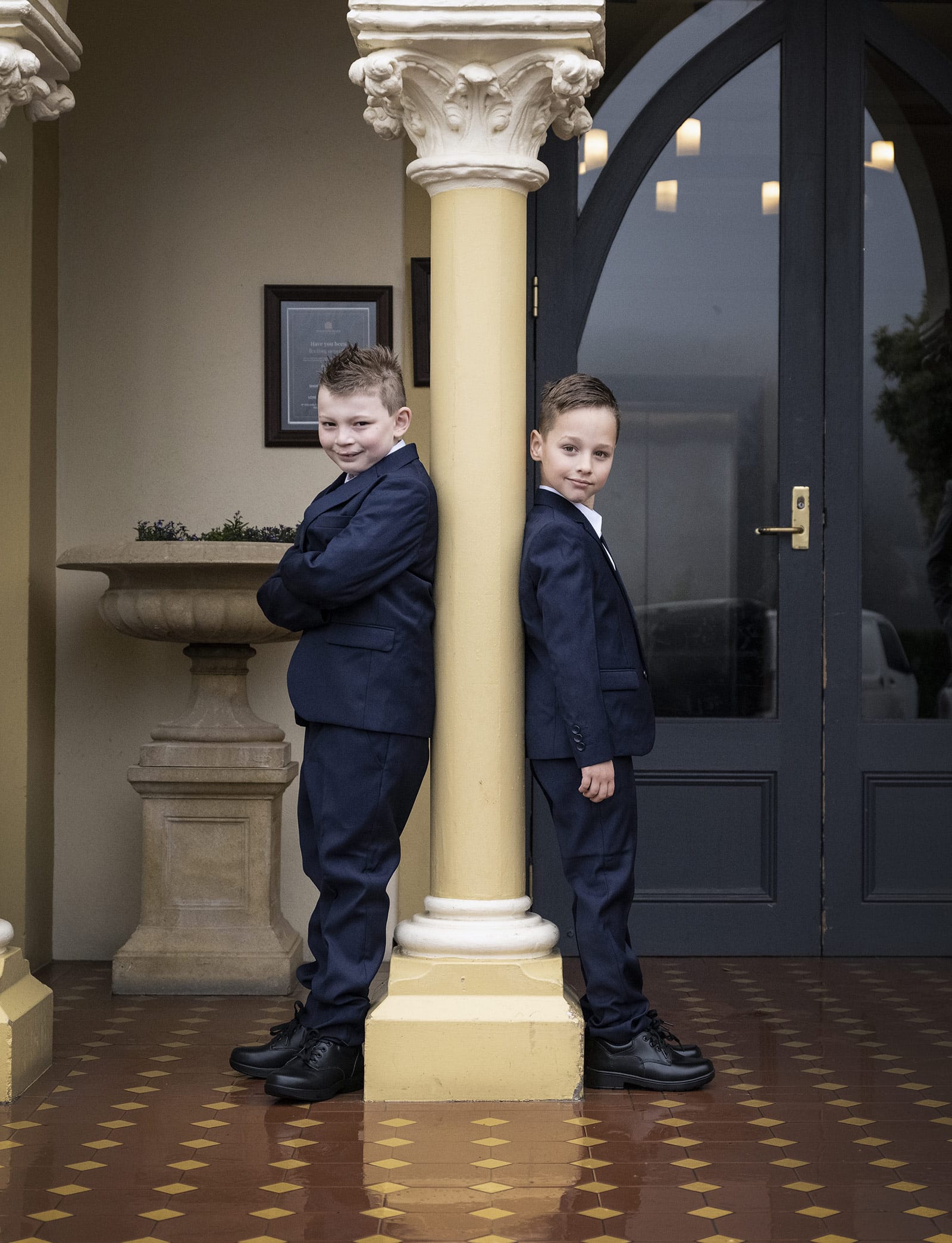 mount lofty house wedding - katrina & lucas 10 Little dudes