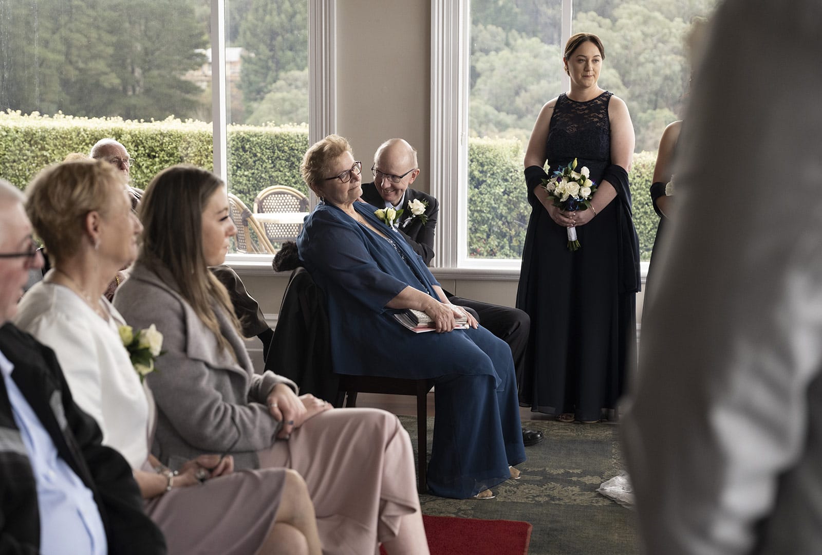 mount lofty house wedding - katrina & lucas 34 Mum watching