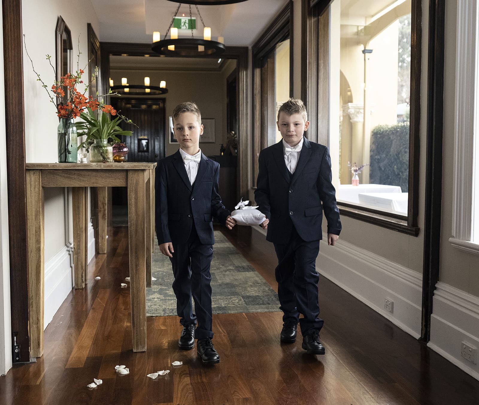 mount lofty house wedding - katrina & lucas 29 page boys