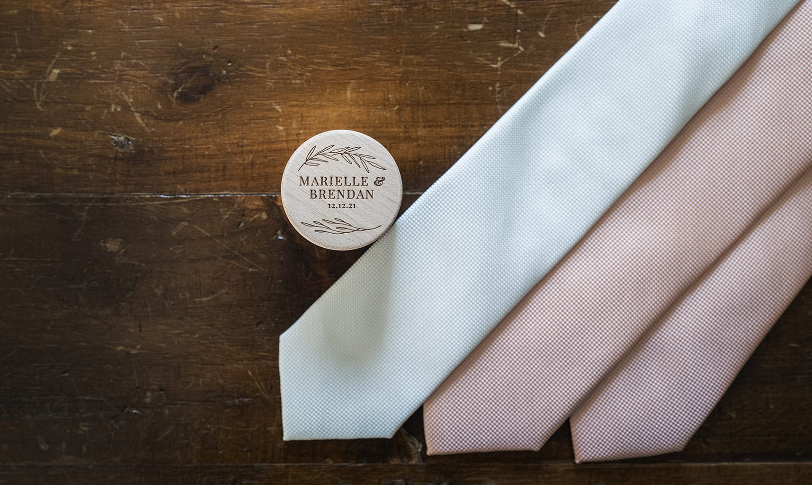 coriole wines wedding - marielle & brendan 1 Wedding ring box and ties