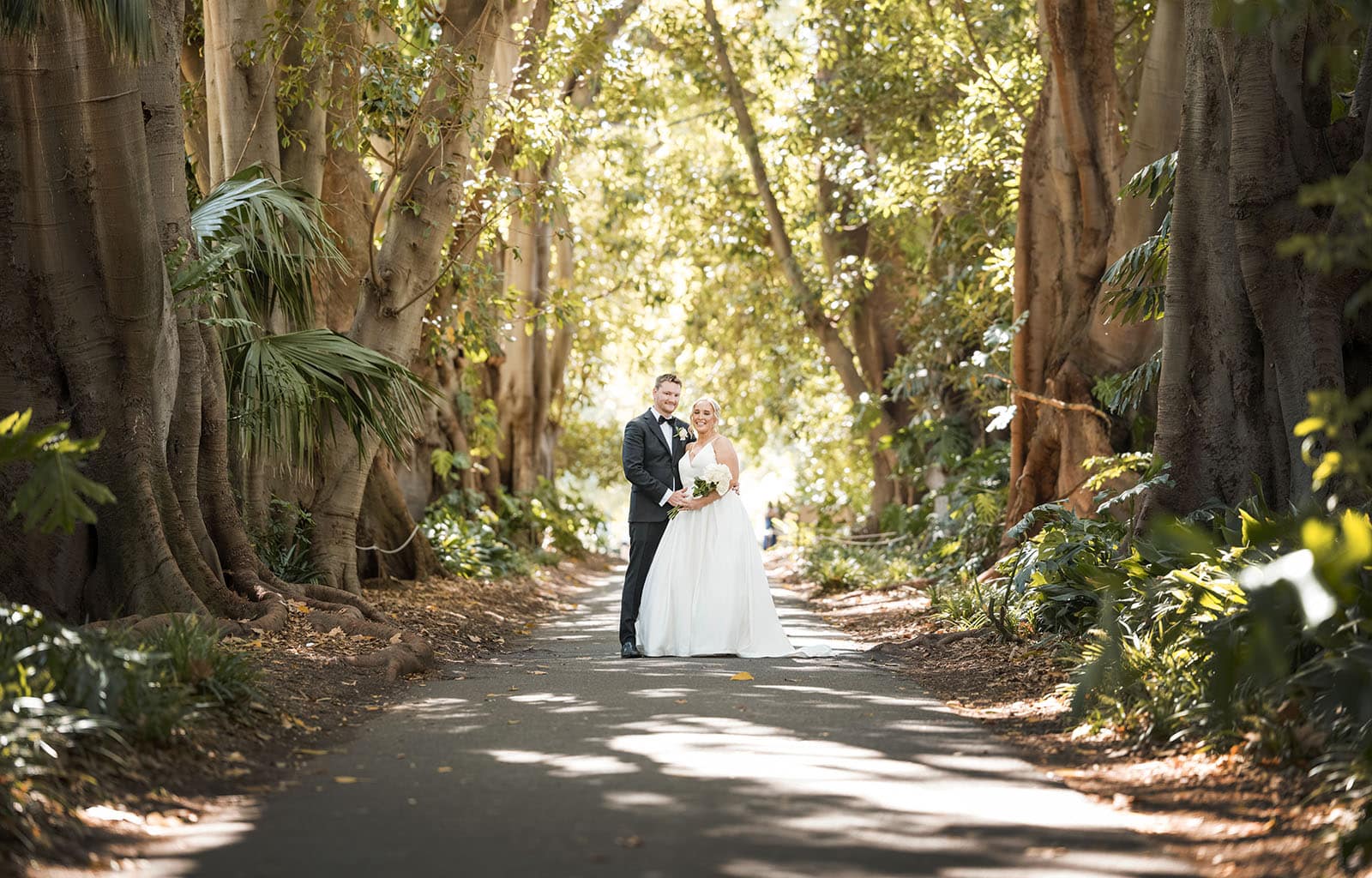 adelaide botanic gardens cycad collection wedding - joanne & blake 31 Adelaide Botanic Gardens wedding photo