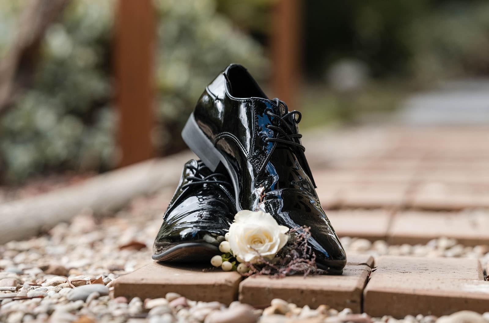 mclaren vale ekhidna wines wedding - kait & brayden 1 Shiny groom shoes