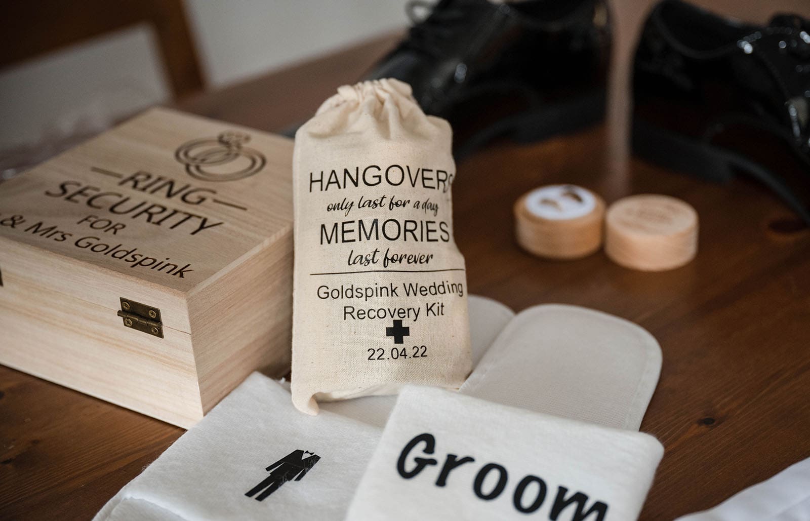 mclaren vale ekhidna wines wedding - kait & brayden 3 Wedding recovery kit
