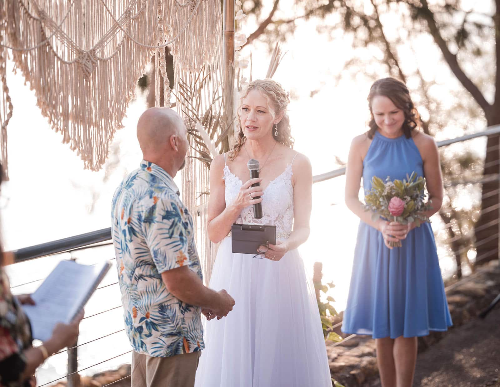 darwin's dudley point wedding - melanie & kerry 31 Bridal vows