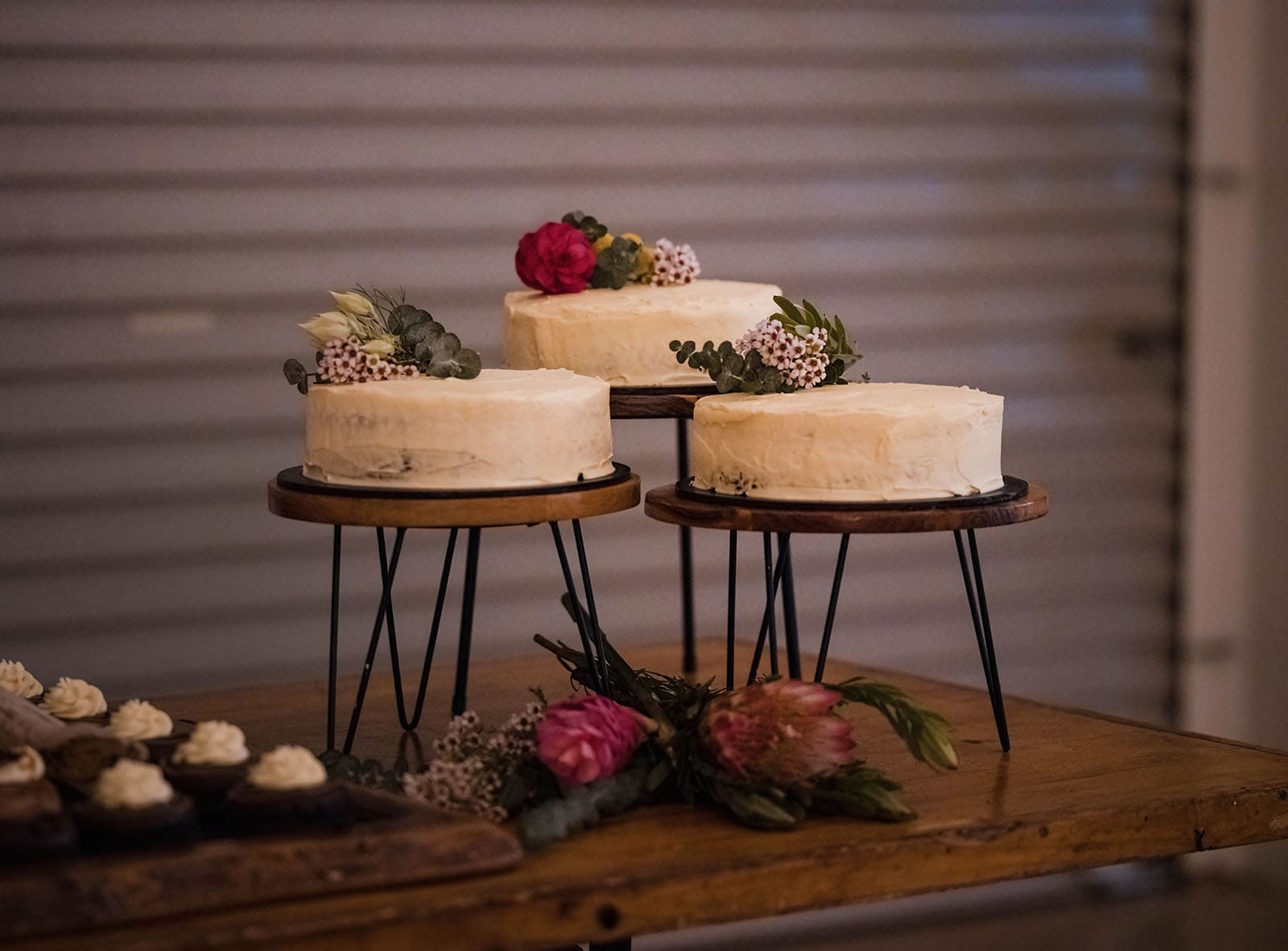 darwin's dudley point wedding - melanie & kerry 56 Triple wedding cake
