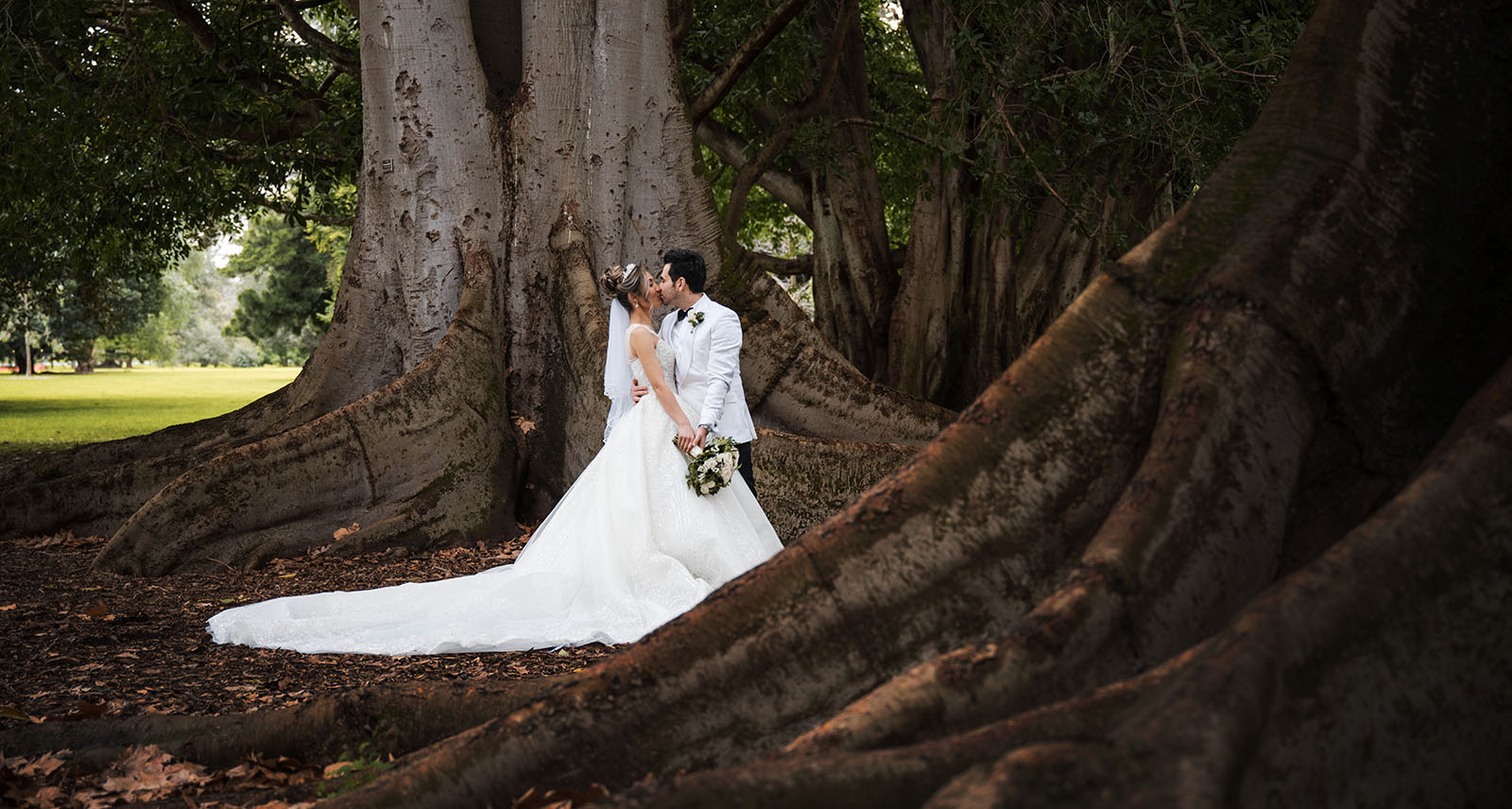 adelaide bridal photoshoot and reception - emre & sara 22 Botanic Park wedding photo