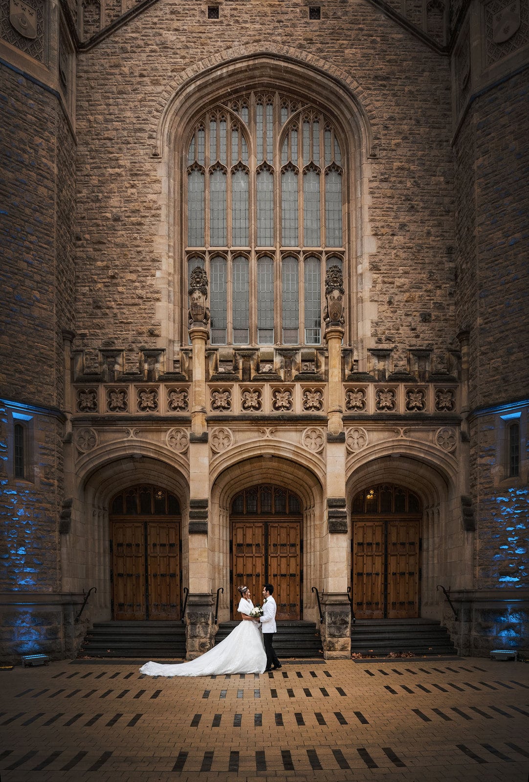 adelaide bridal photoshoot and reception - emre & sara 42 Bonython hall wedding photo