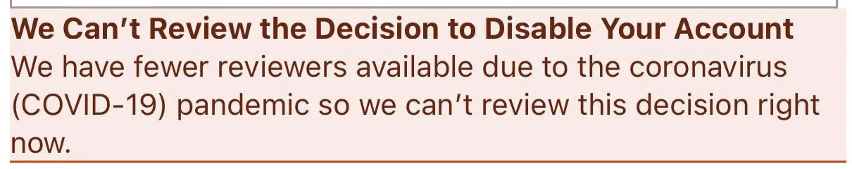 facebook disabled accounts, including business and instagram 19 Facebook disabled accounts, including business and Instagram 2