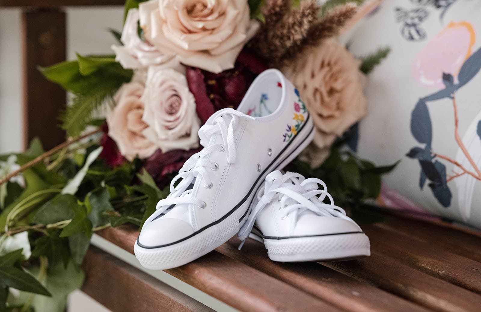 ekhidna winery wedding - chami & bryce 1 Bridal flat shoes