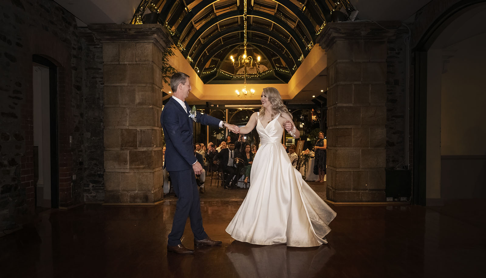 ayers house 9 First dance at Ayres House wedding reception