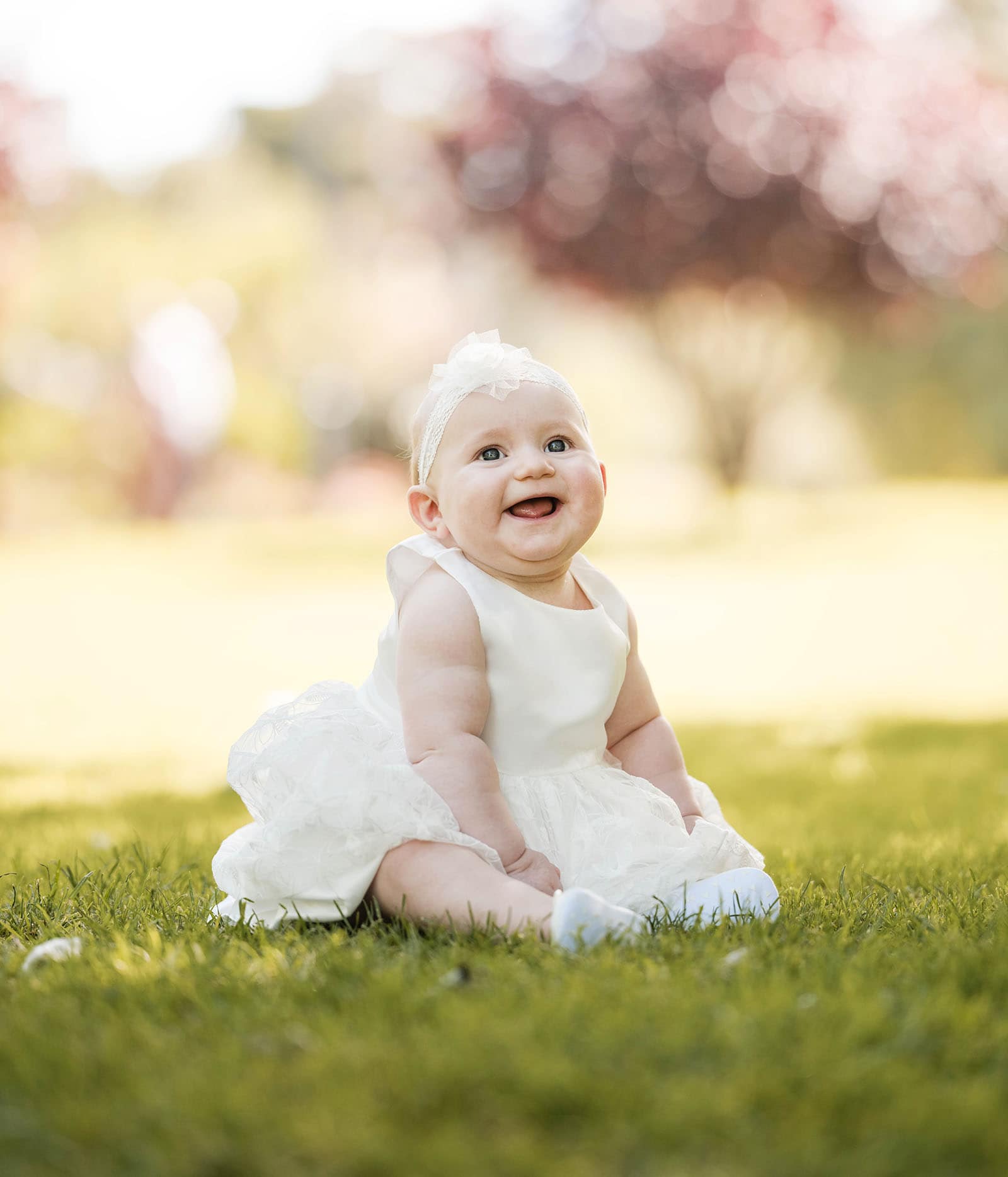 marriages registration office wedding - dayna & alex 14 Happy Baby flower girl