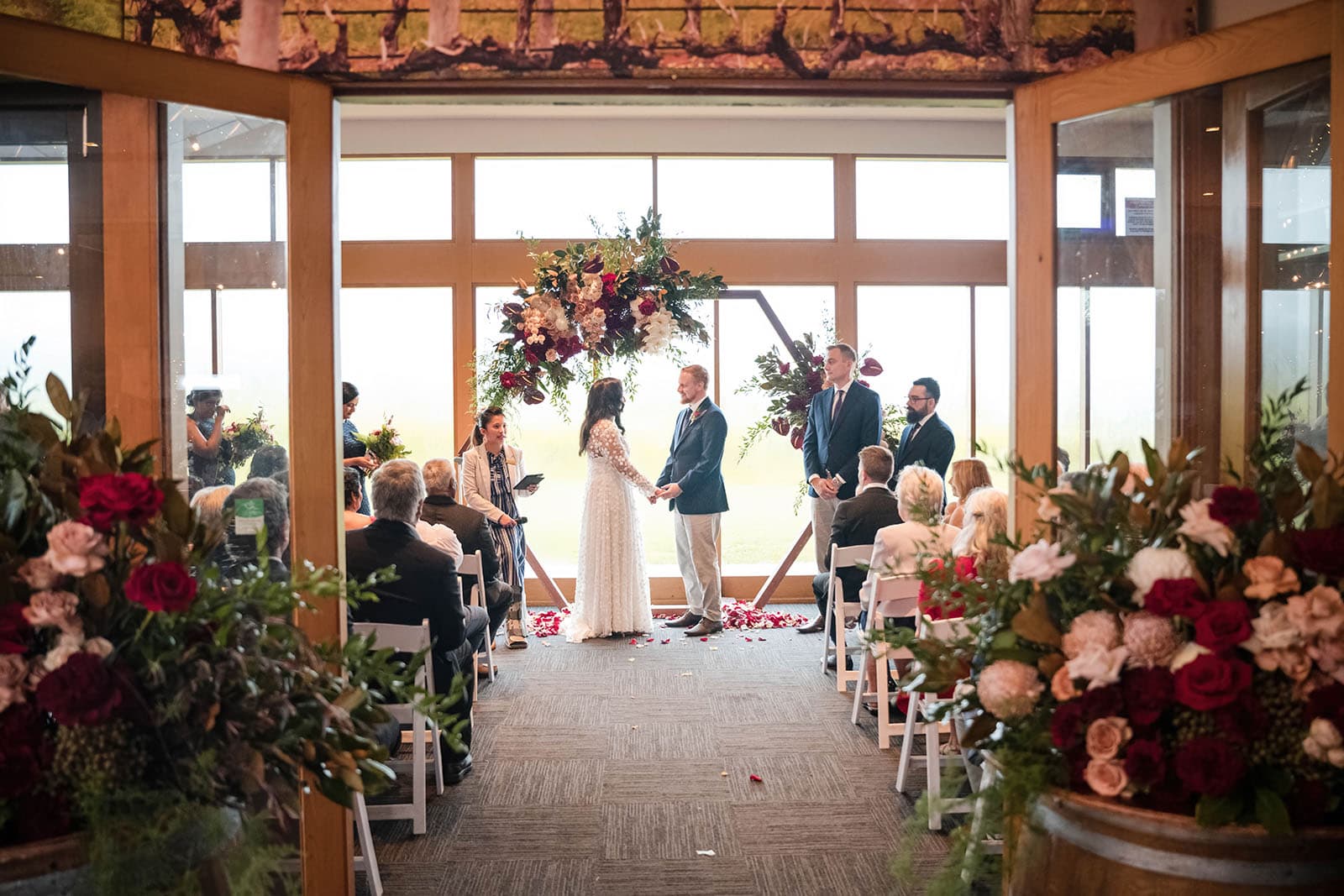 ekhidna winery wedding - chami & bryce 31 Indoor Ehkidna Wines wedding