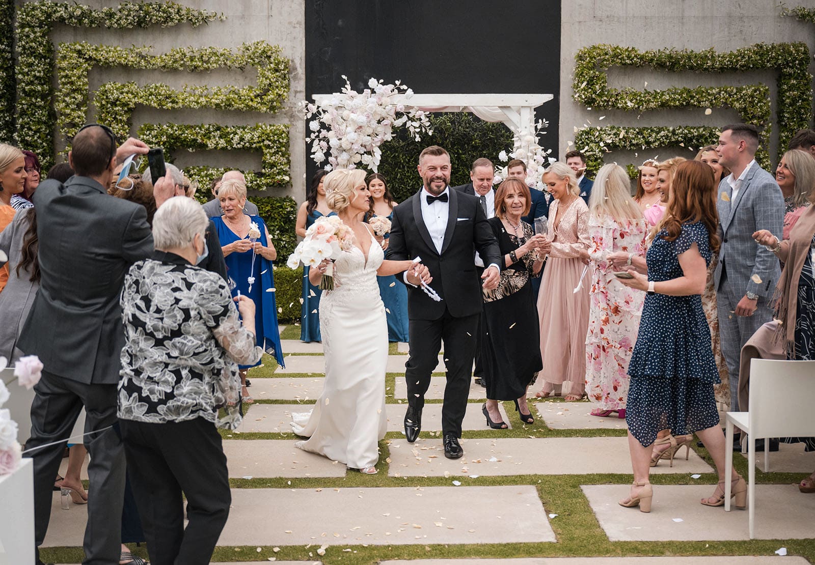 beresford estate 7 Bridal exit at beresford estate wedding