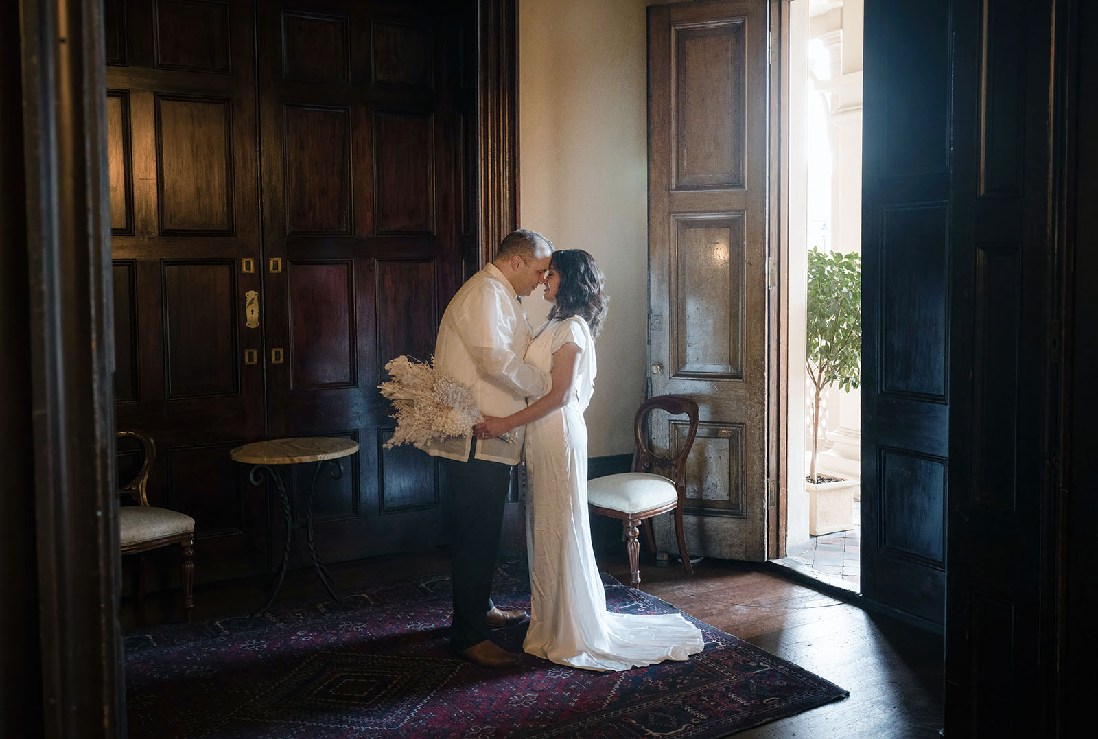 st francis xaviers cathedral wedding - sash & dan 46 Inside the front doors of ayres house