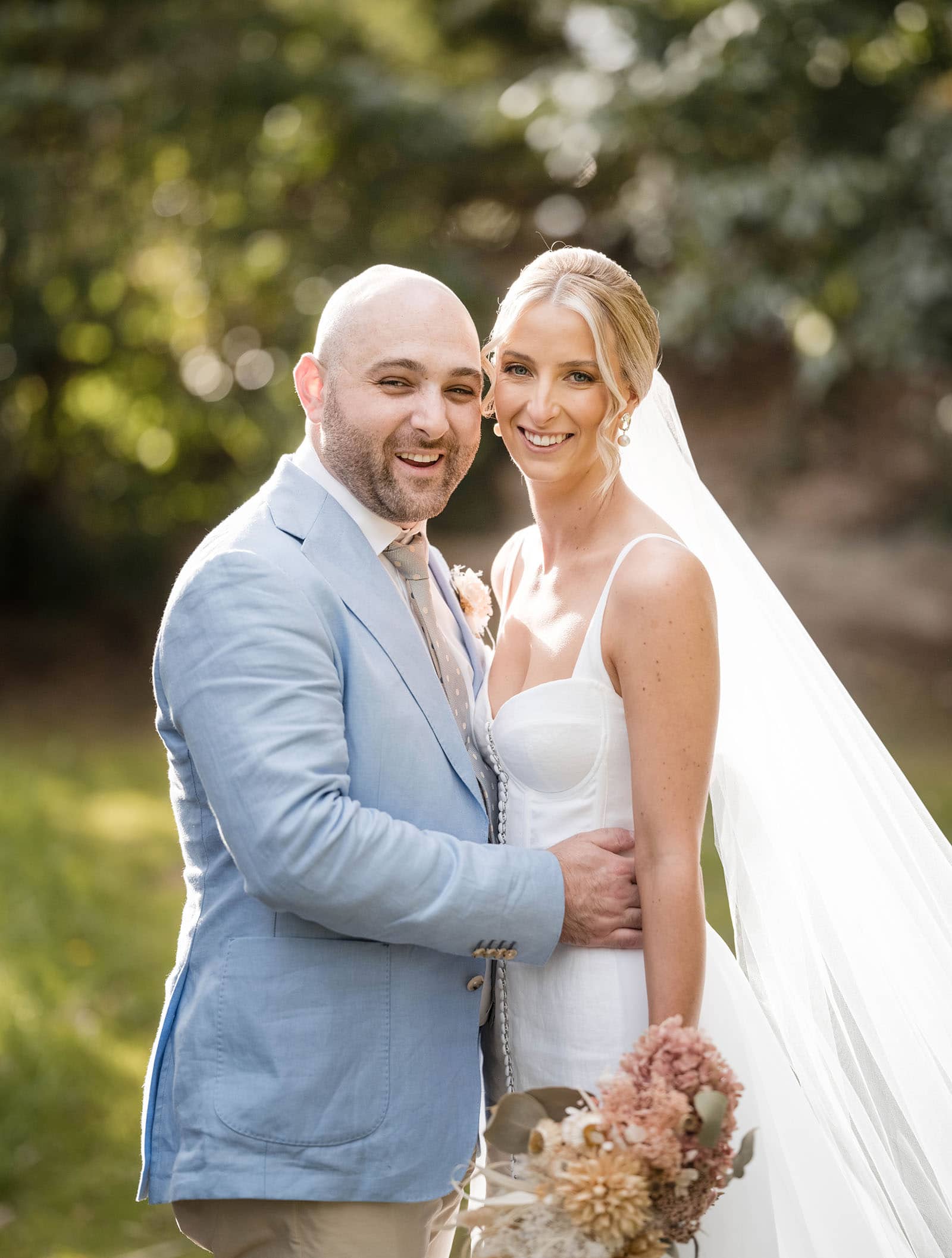house on haines wedding - danieka & jack 56 bride and groom portrait