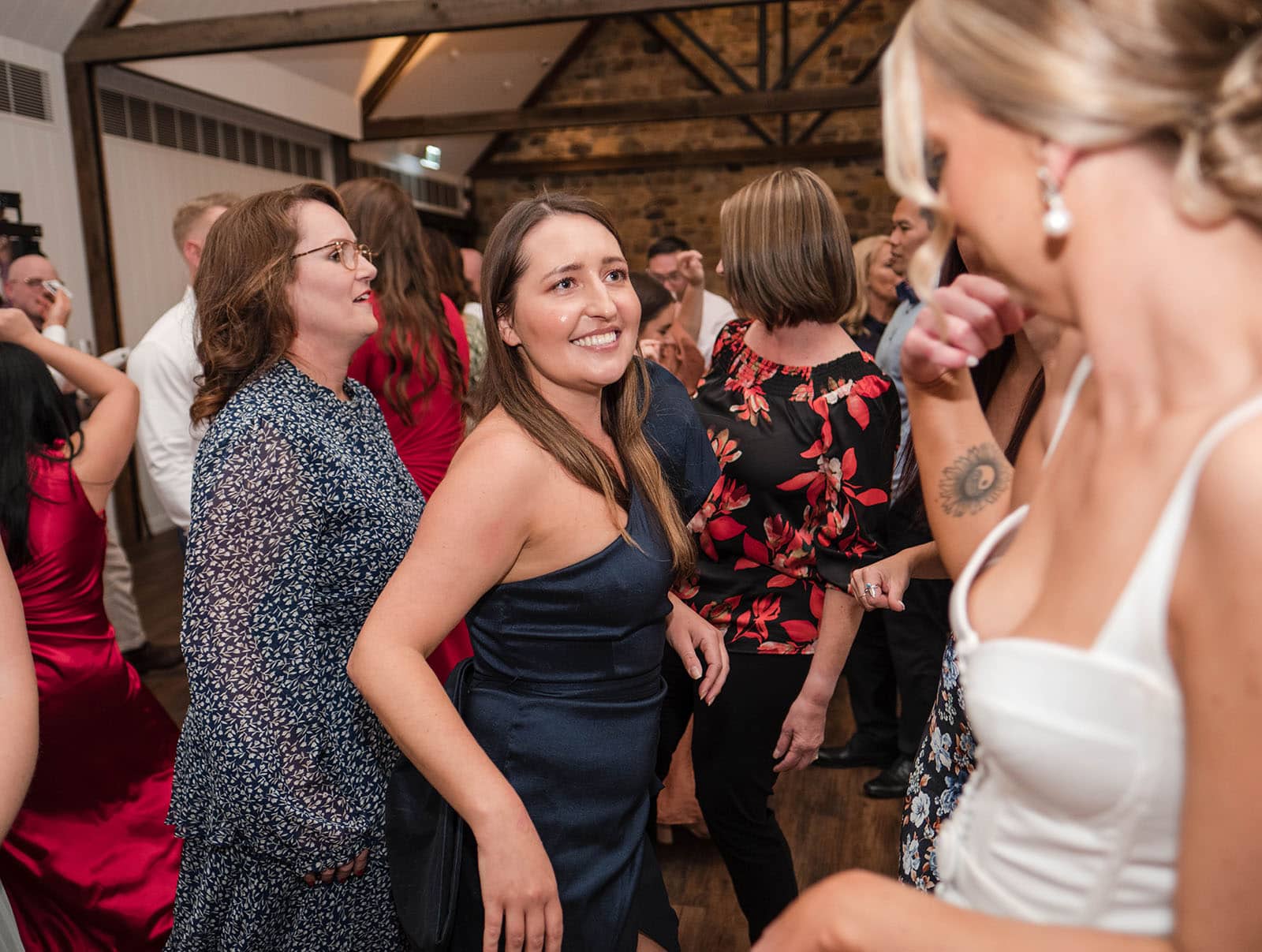 house on haines wedding - danieka & jack 74 Dancing guest with bride