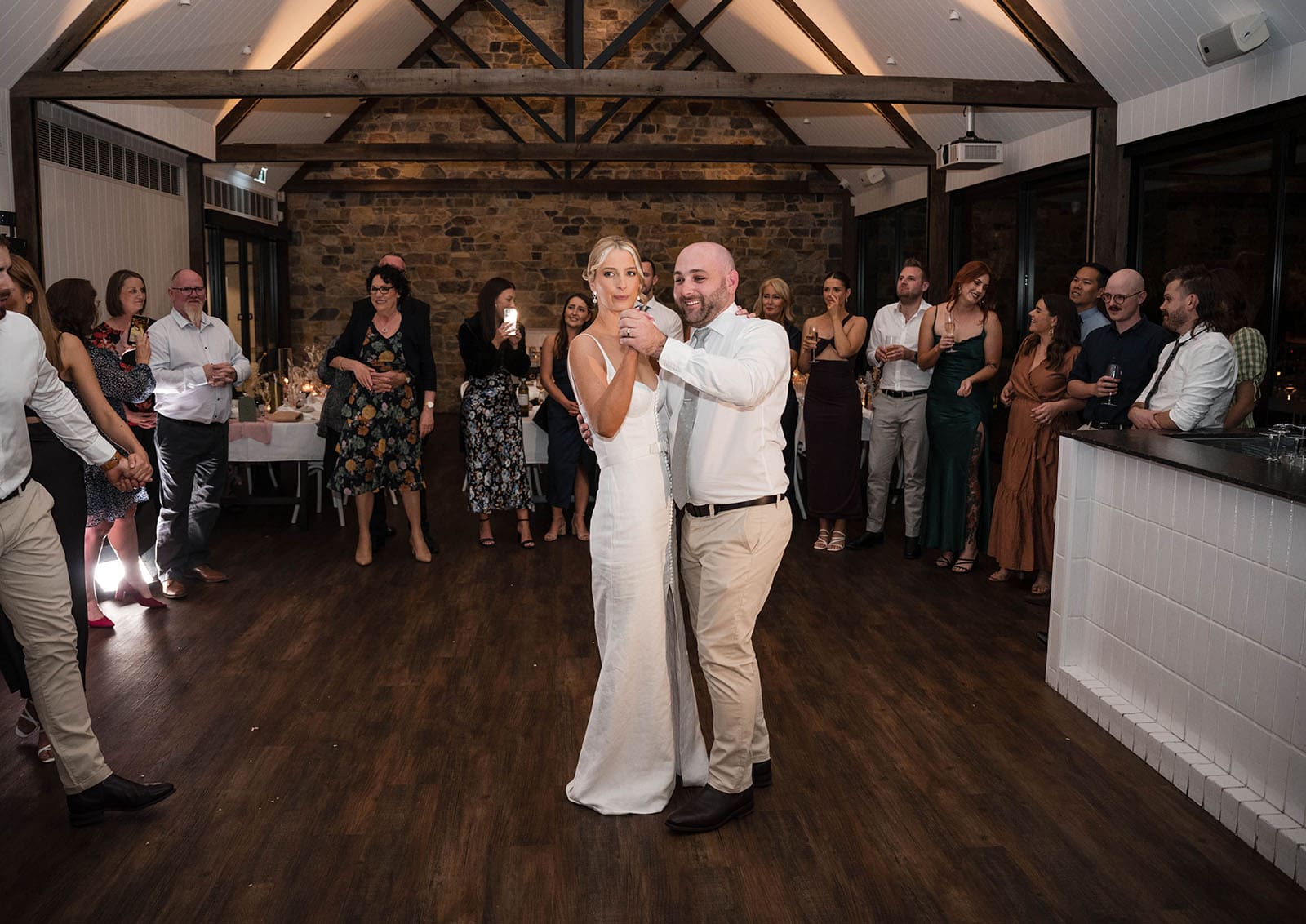 house on haines wedding - danieka & jack 71 First dance at House on haines wedding
