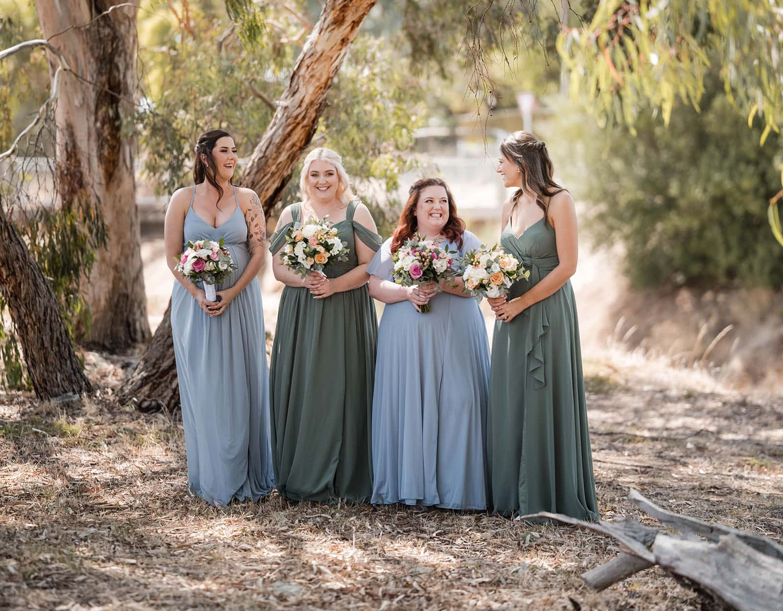 k1 winery wedding - mitch & nick 92 Girls of the grooms party