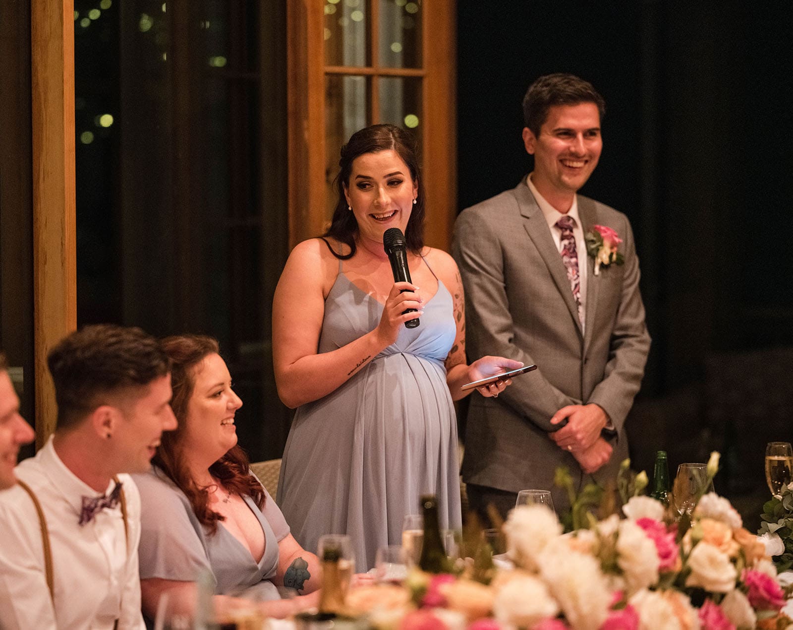 k1 winery wedding - mitch & nick 152 Speech giver