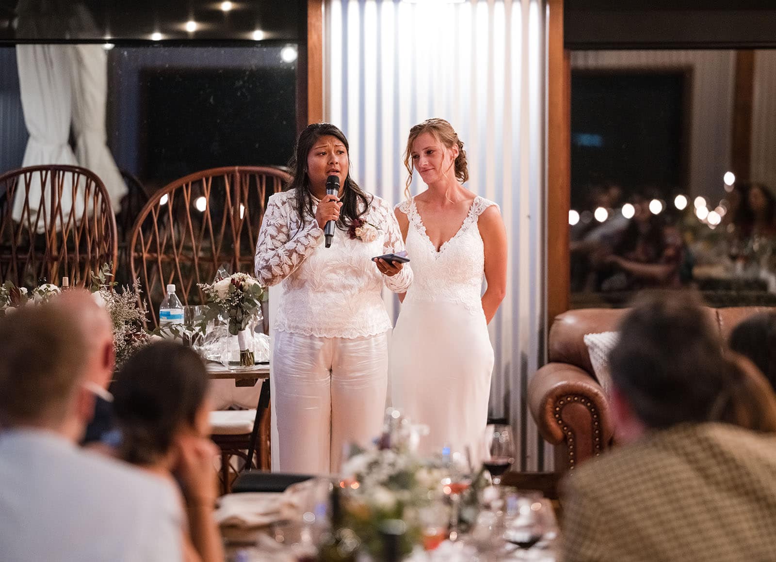 vine shed wedding - kat & katie 253 Brides speech