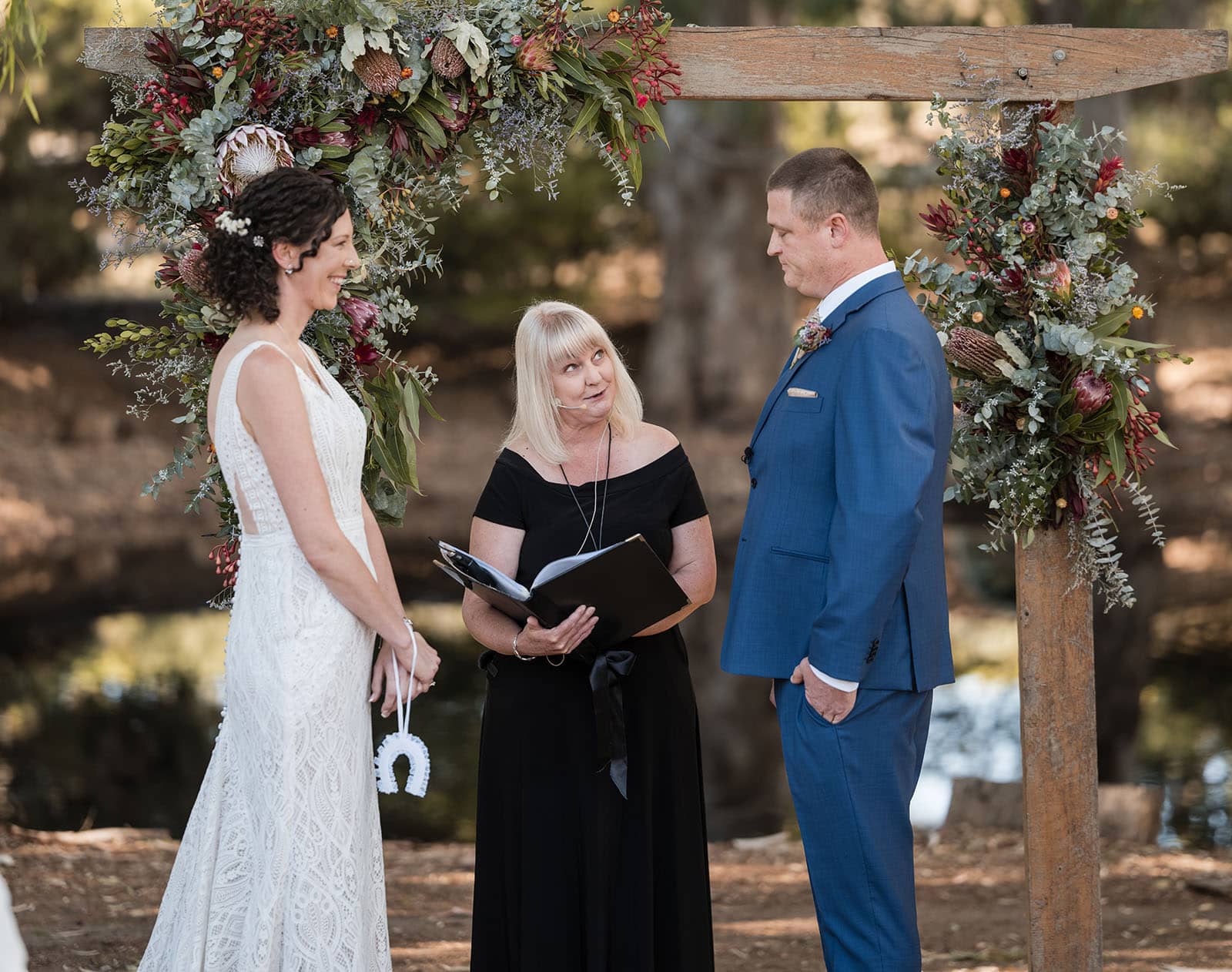 white hill estate wedding - catherine & sean 296 Celebrant at White Hill Estate wedding