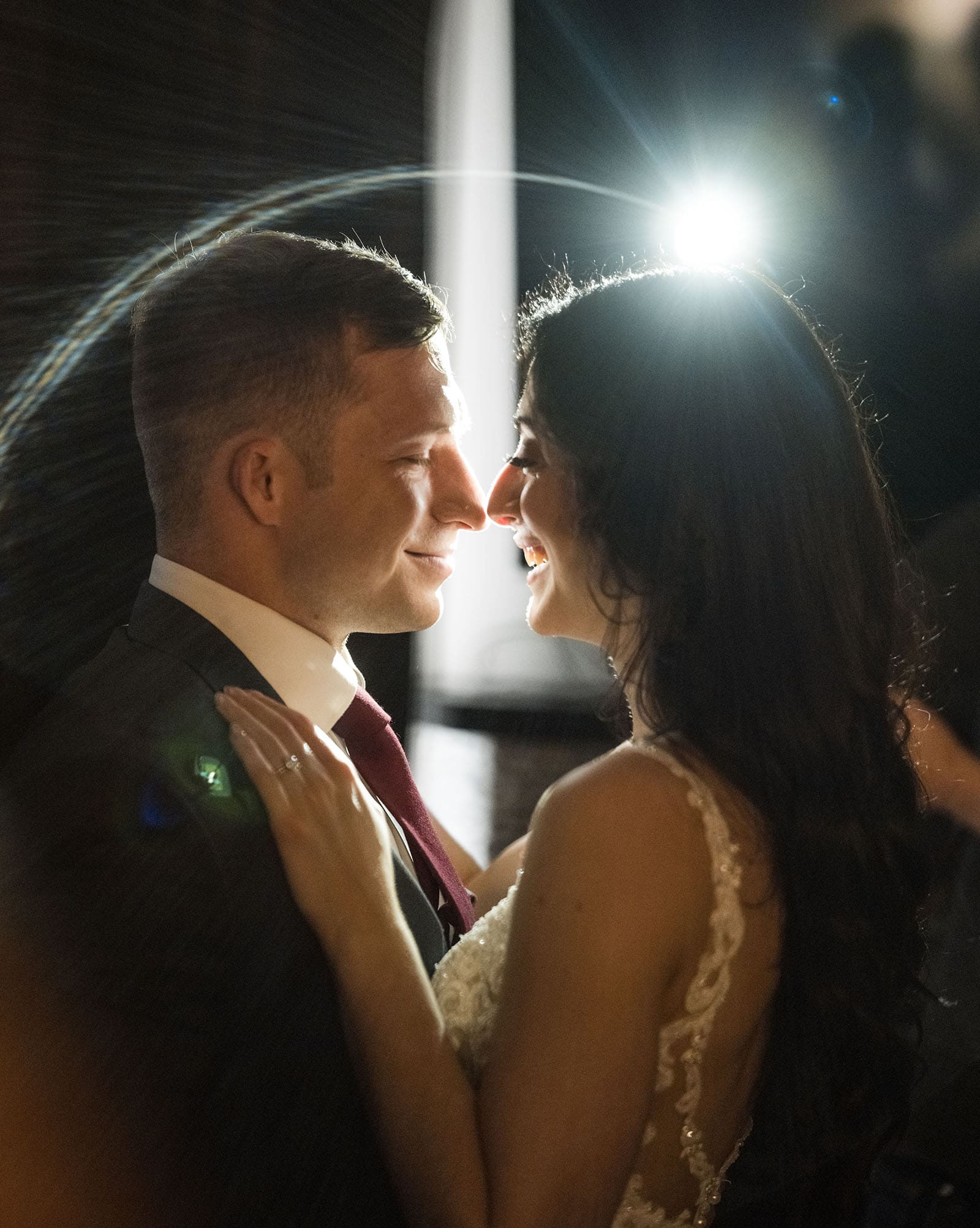canada's lake louise wedding photoshoot - melodie & brandon 4 Example of the ring of fire photo technique