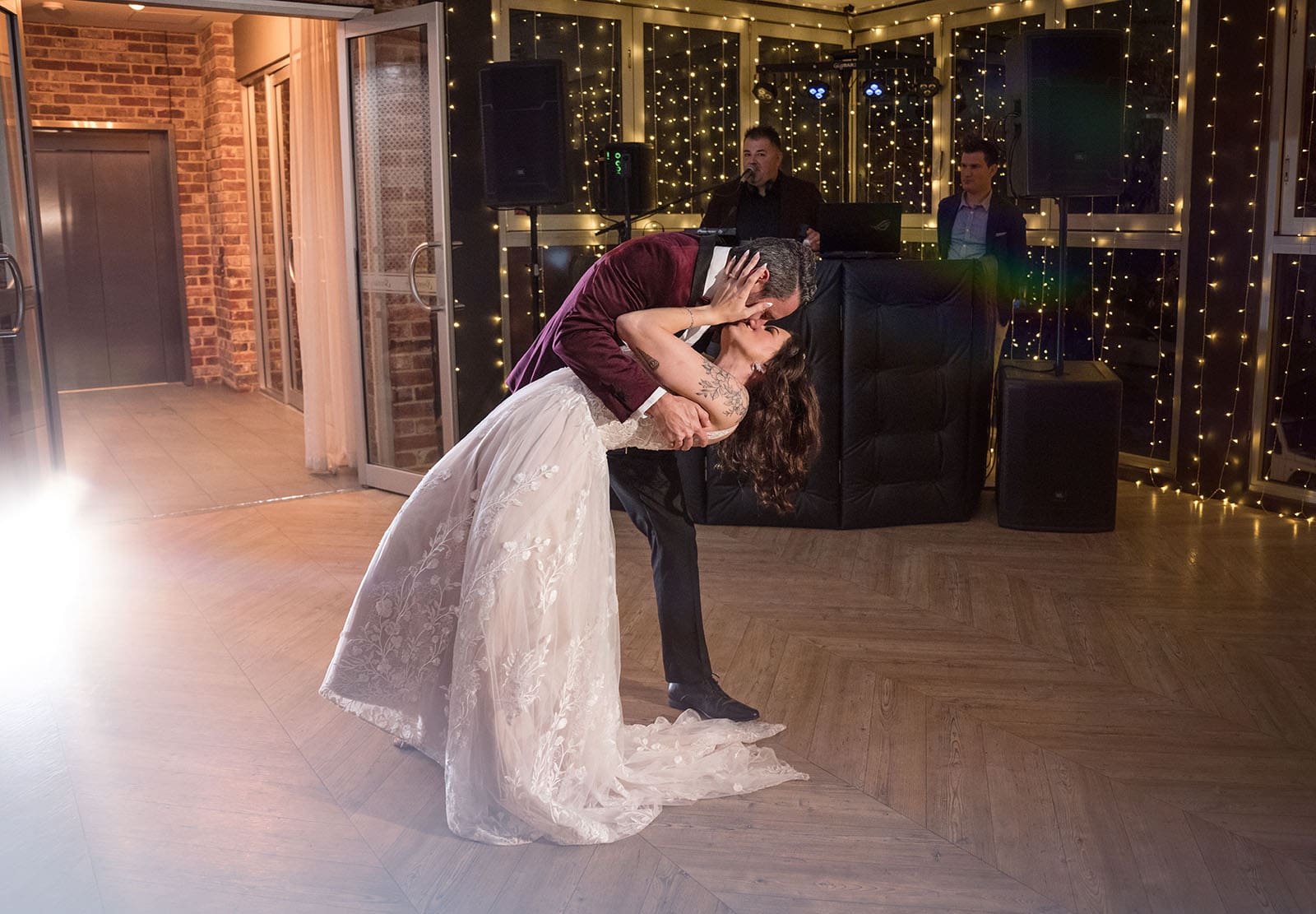 sneakys wedding - ash & michael 124 First dance at Sneakys Wedding Reception
