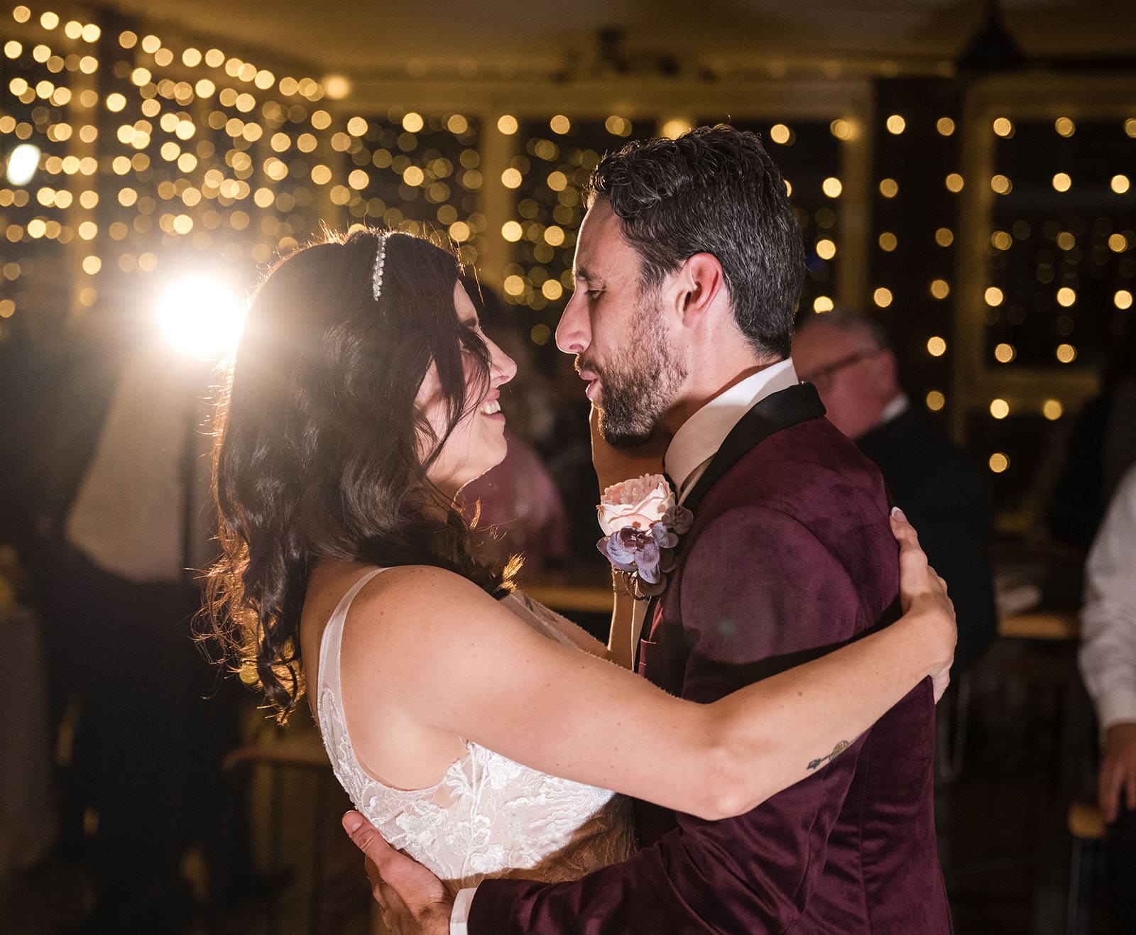 sneakys wedding - ash & michael 122 First dance at Sneakys Wedding