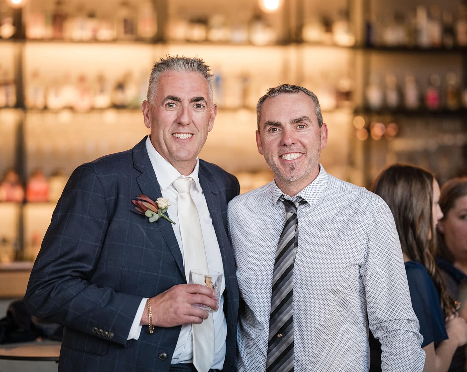 northern palm garden wedding - nicole & daryl 142 Groom and brother