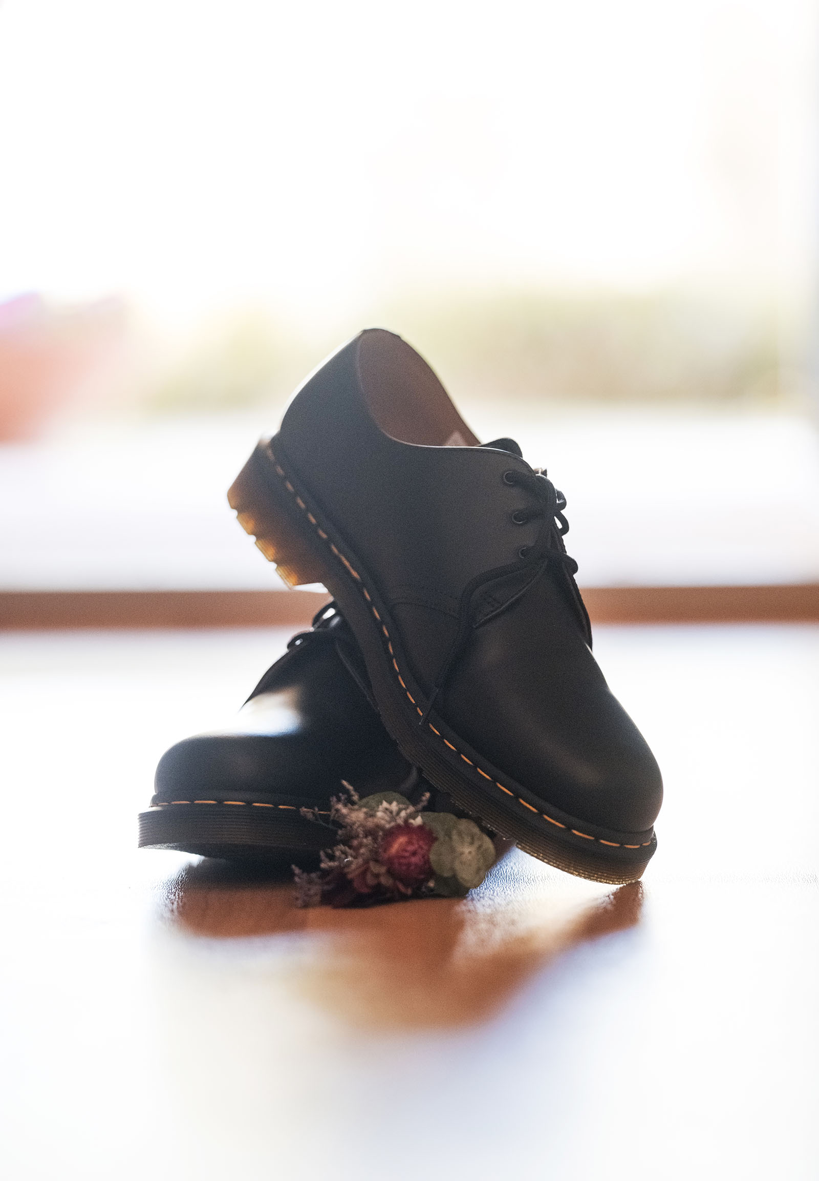 white hill estate wedding - catherine & sean 265 Groom shoes on floor