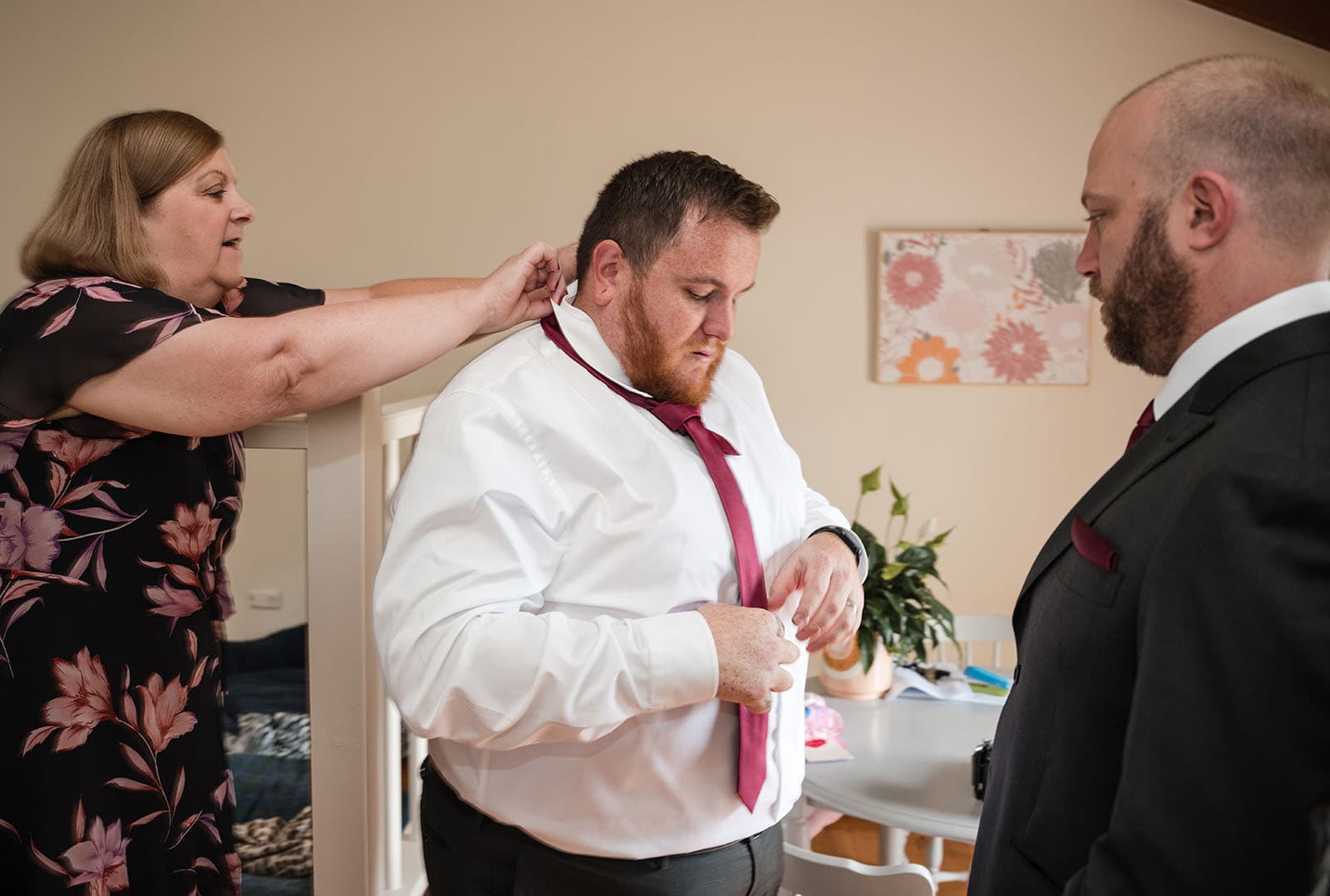 ten22 wedding - julia & daniel 137 Groomsman getting ready to go